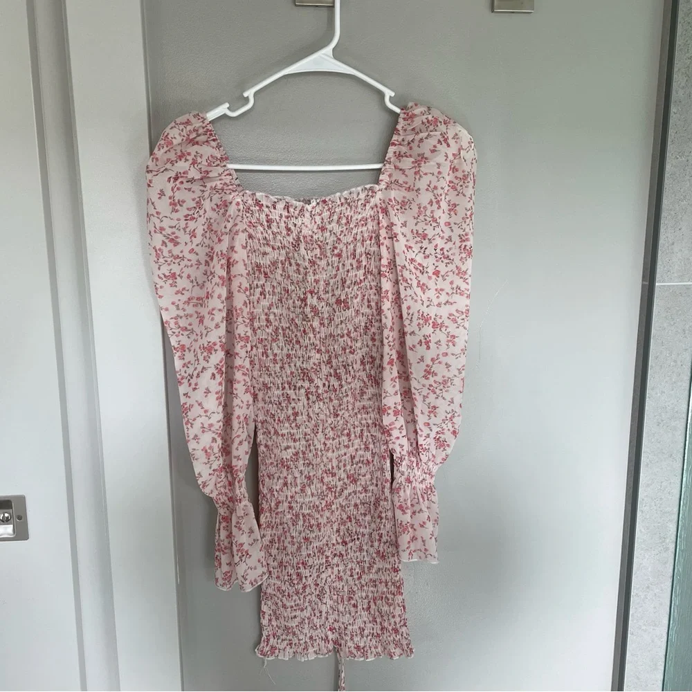 Princess Polly Azure Floral Mini Dress - Picture 2 of 5